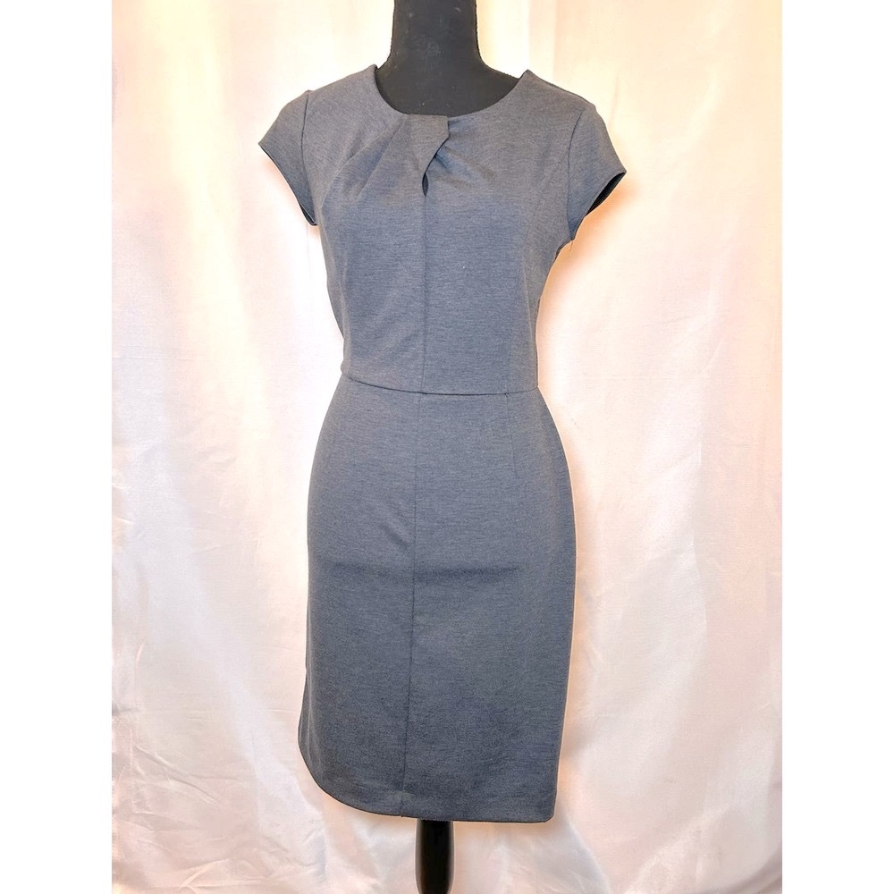 Banana Republic Grey Keyhole Dress Size 0